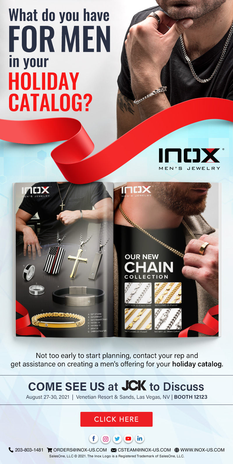 Men's Jewelry Ideas for your Holiday Catalog