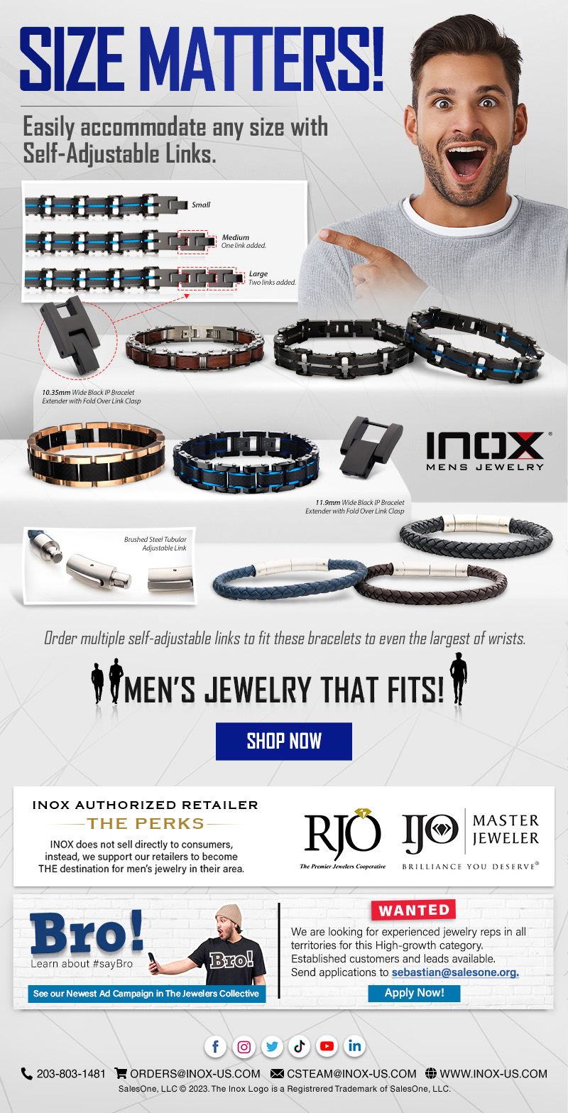 Men's Jewelry That Fits!