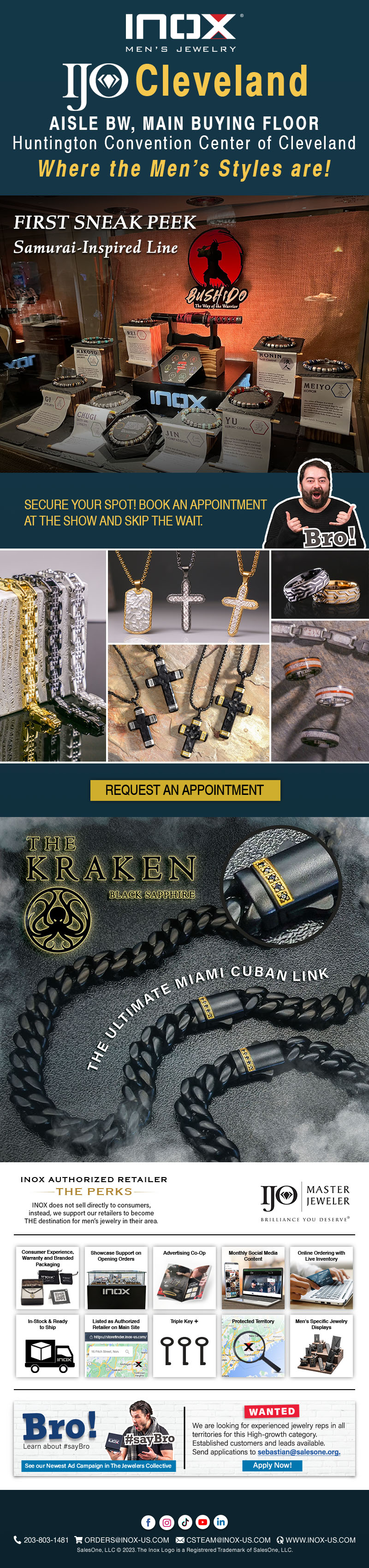 Bushido - Samurai Inspired collection - IJO Launch at Cleveland