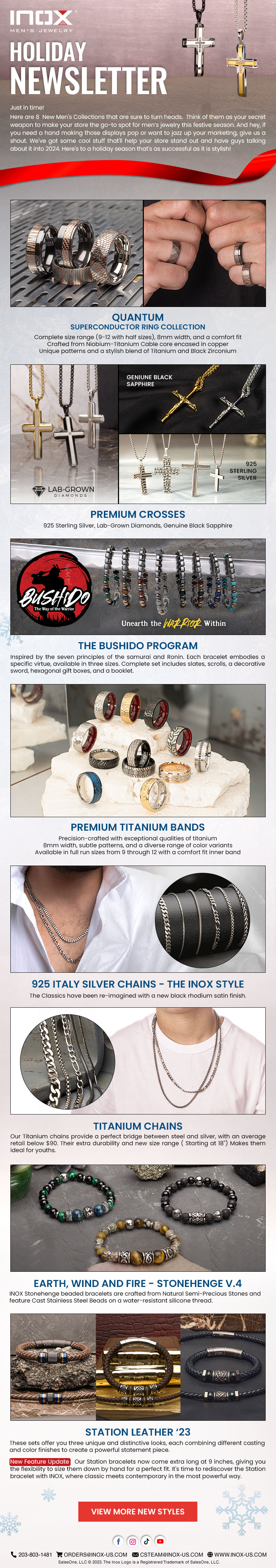 Santa's Secret Stash - 8 New Men's Collections