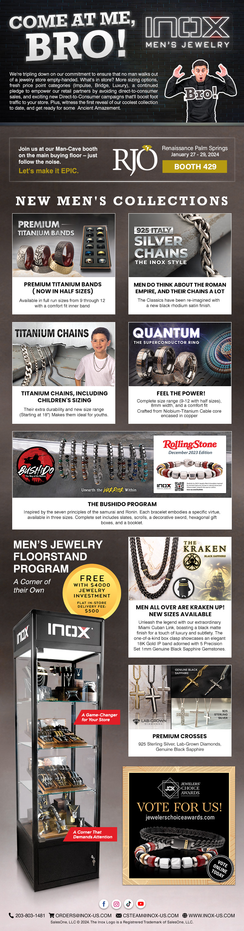 Come at me Bro! Join us at RJO Booth 429