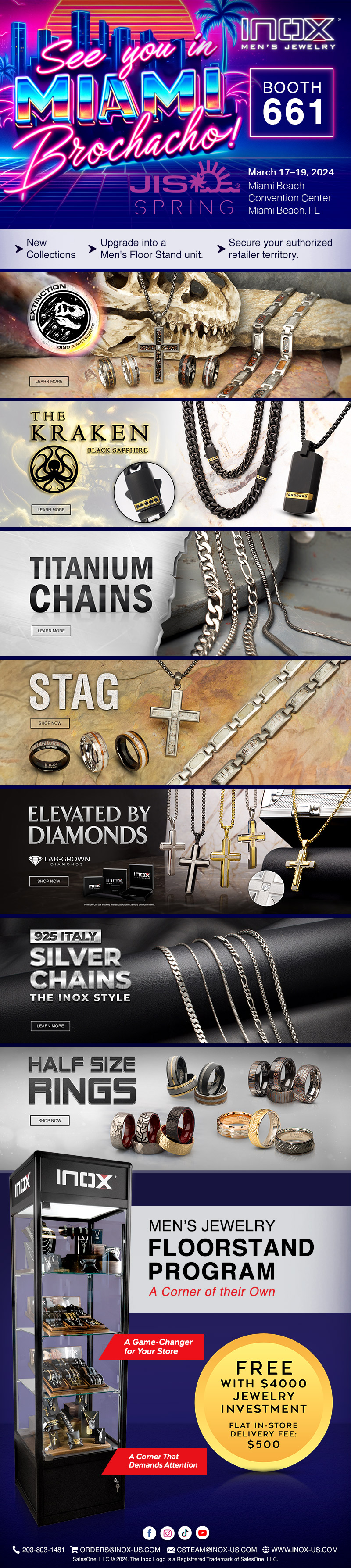 See you in JIS Miami Booth 661, Brochacho!