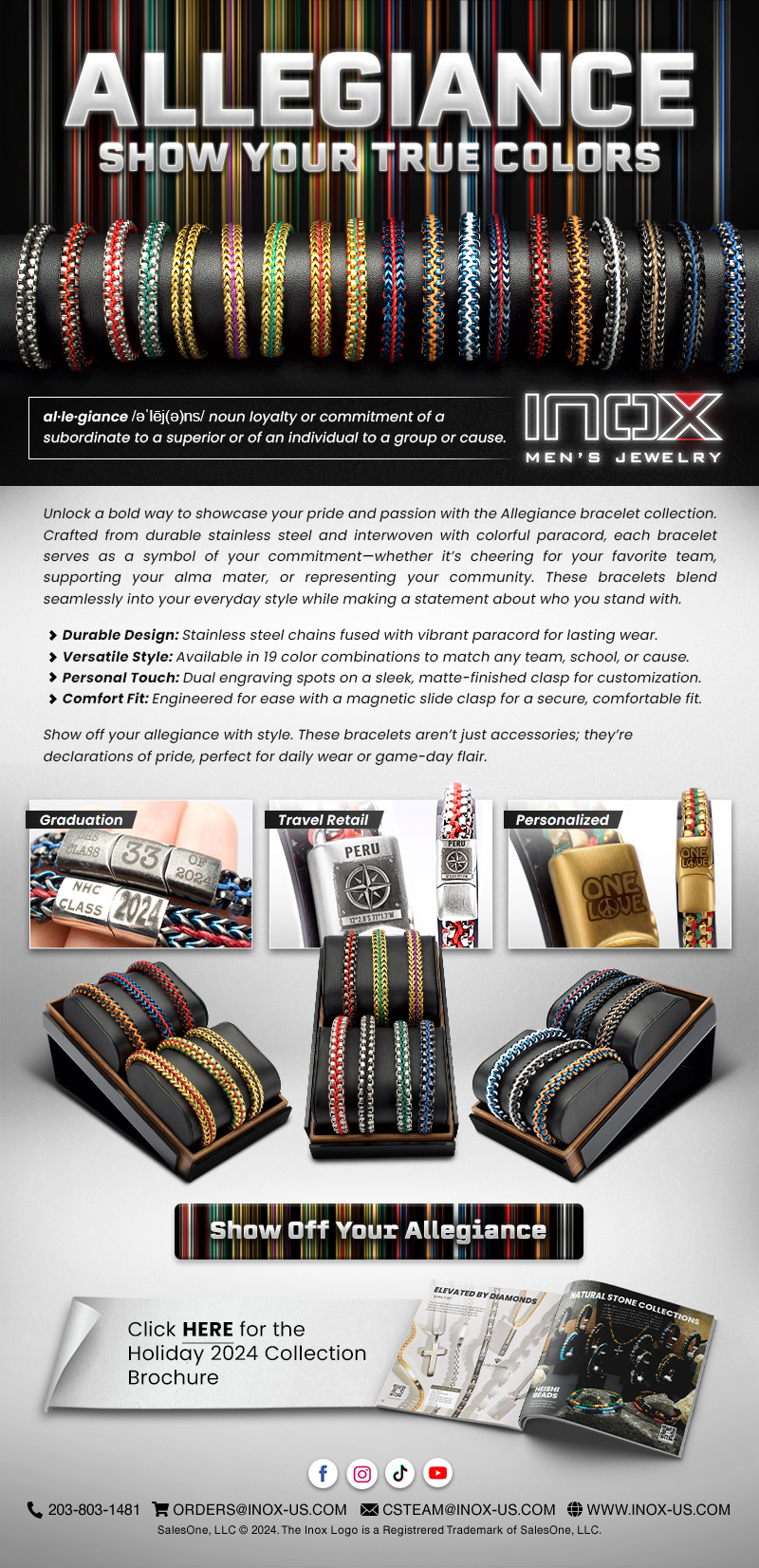 Express Your Allegiance: Exclusive INOX Bracelet Program Drop